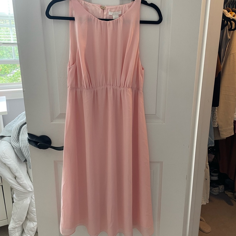 Pink chiffon Maternity dress